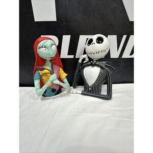 Disney The Nightmare Before Christmas Jack & Sally Bust Coin Banks